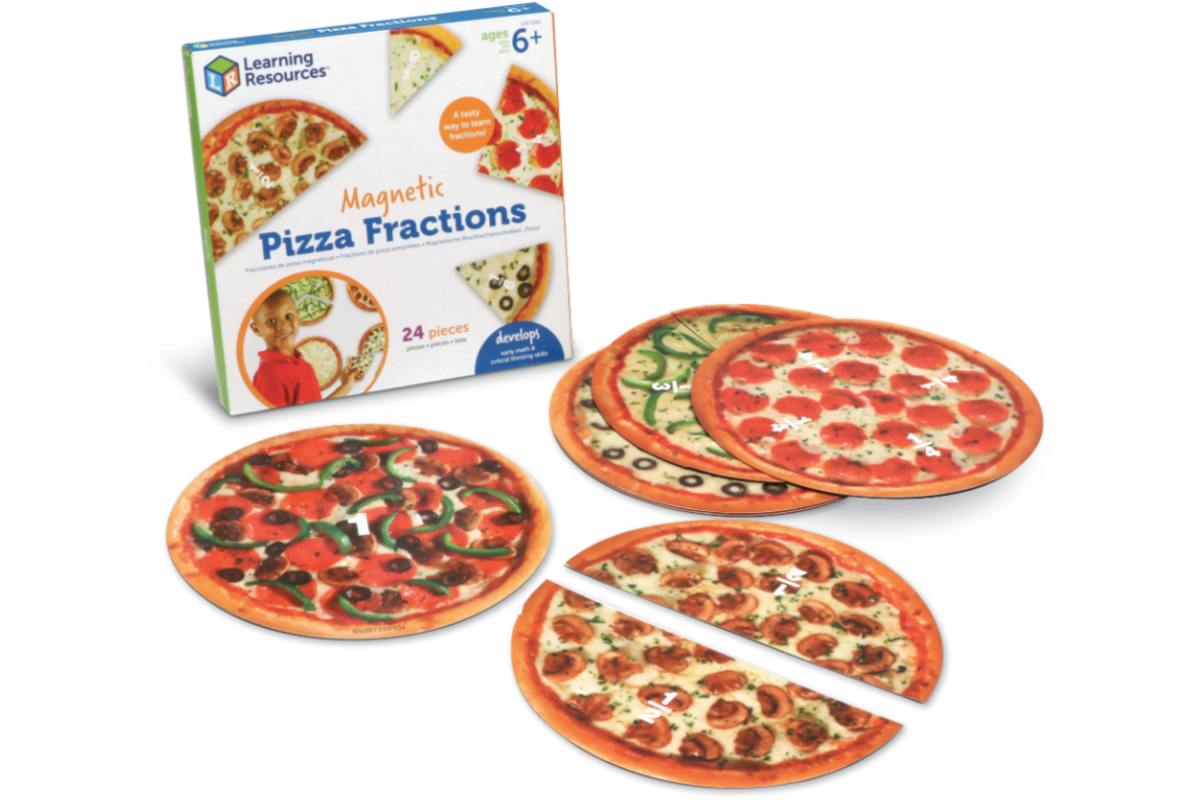 Magnetic Pizza Fractions