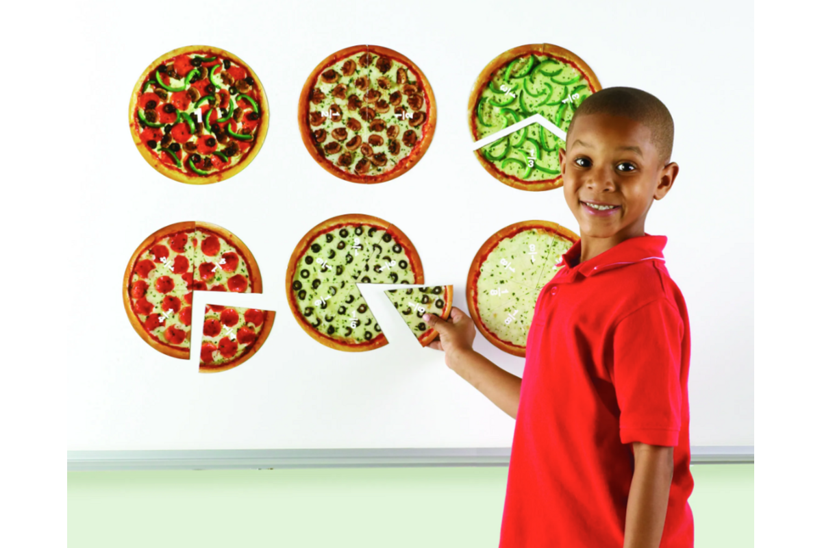 Magnetic Pizza Fractions