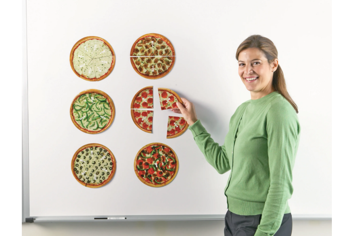 Magnetic Pizza Fractions