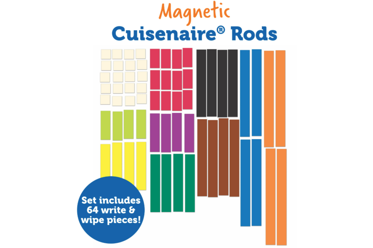 Magnetic Cuisenaire® Rods