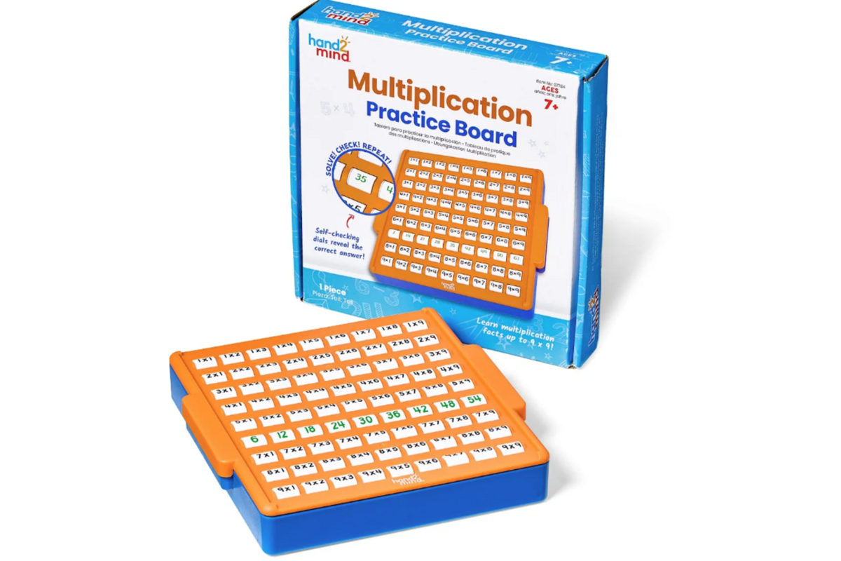 Multiplication Practice Board