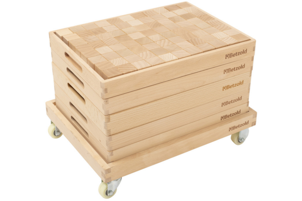 Bouwblokkenwagen rekenen