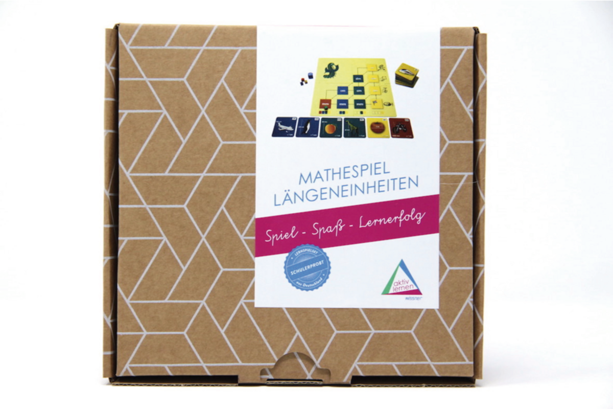 Rekenspel - Eenheden, in kartonnen doos met handleiding