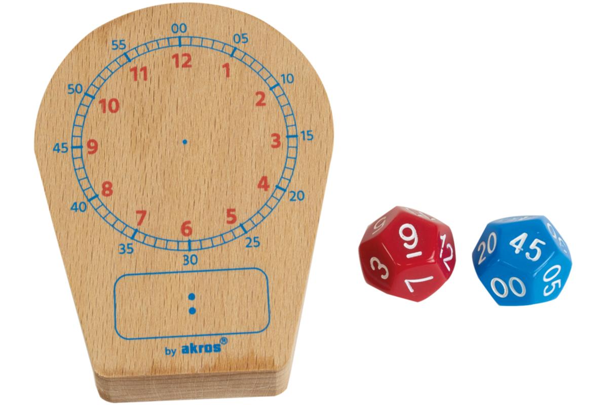 Kloktijdenspel "analoog/digitaal"