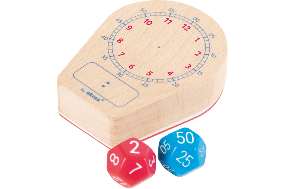 Kloktijdenspel "analoog/digitaal"