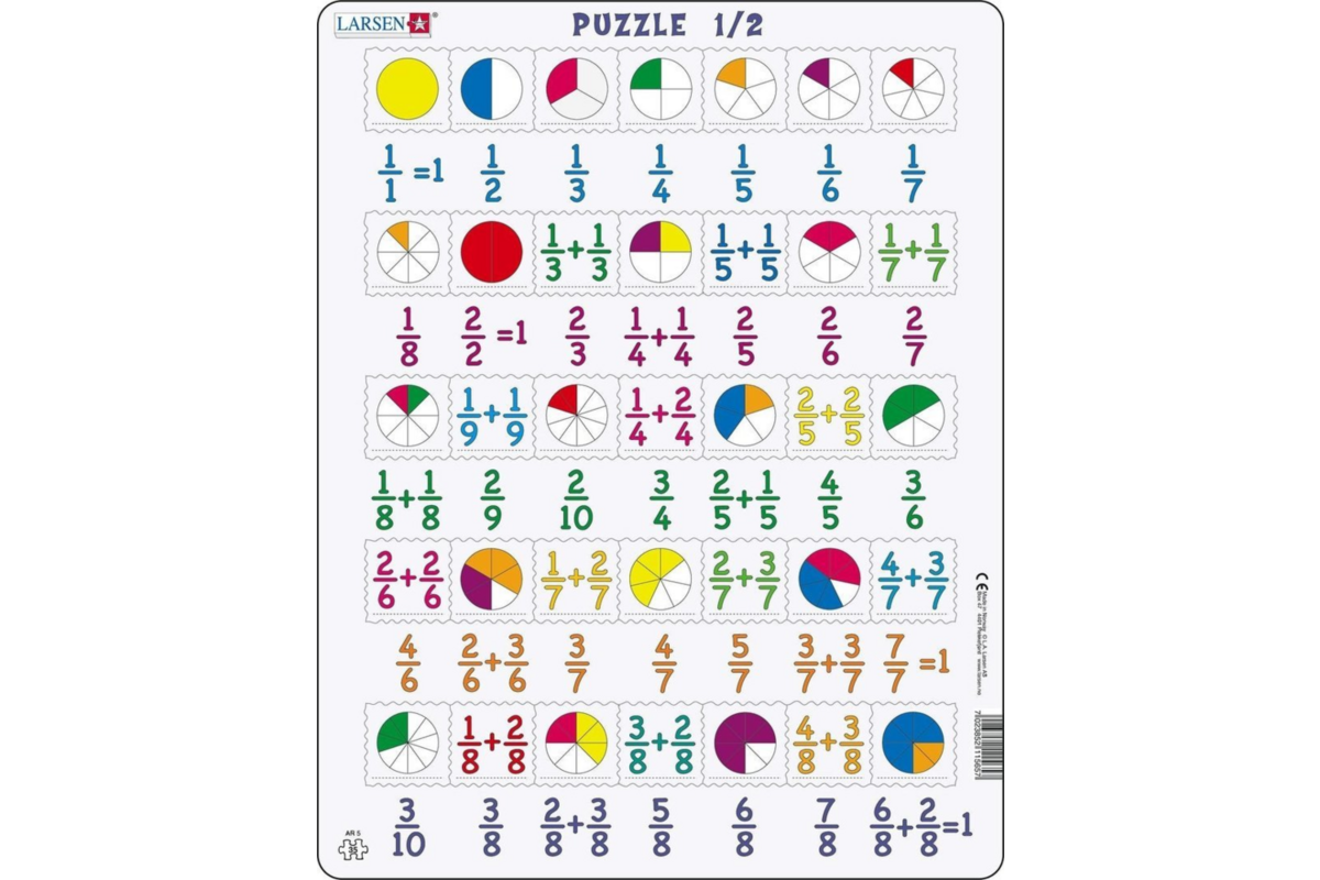 Maxi puzzel - breuken