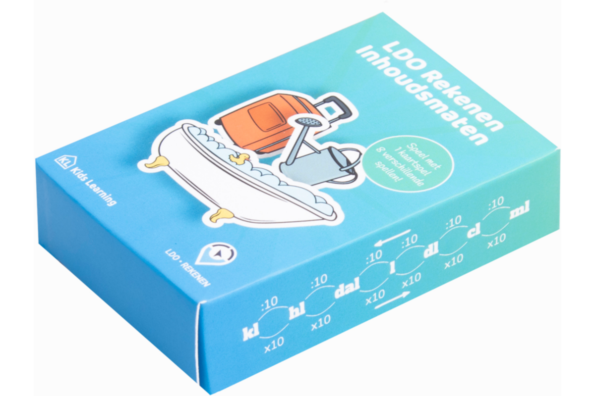 LDO Rekenen – Kaartspel meten – set van 3