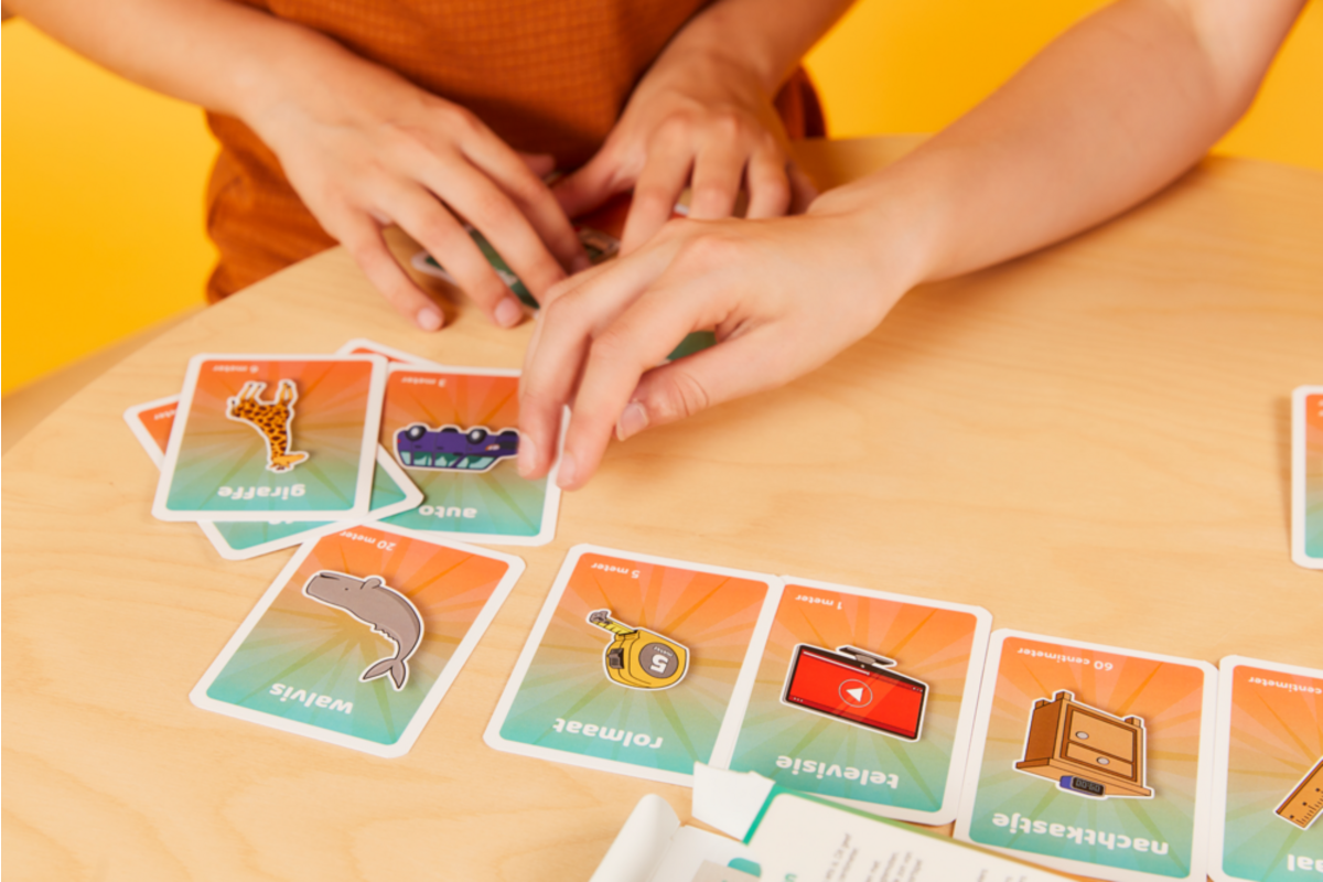 LDO Rekenen – Kaartspel meten – set van 3
