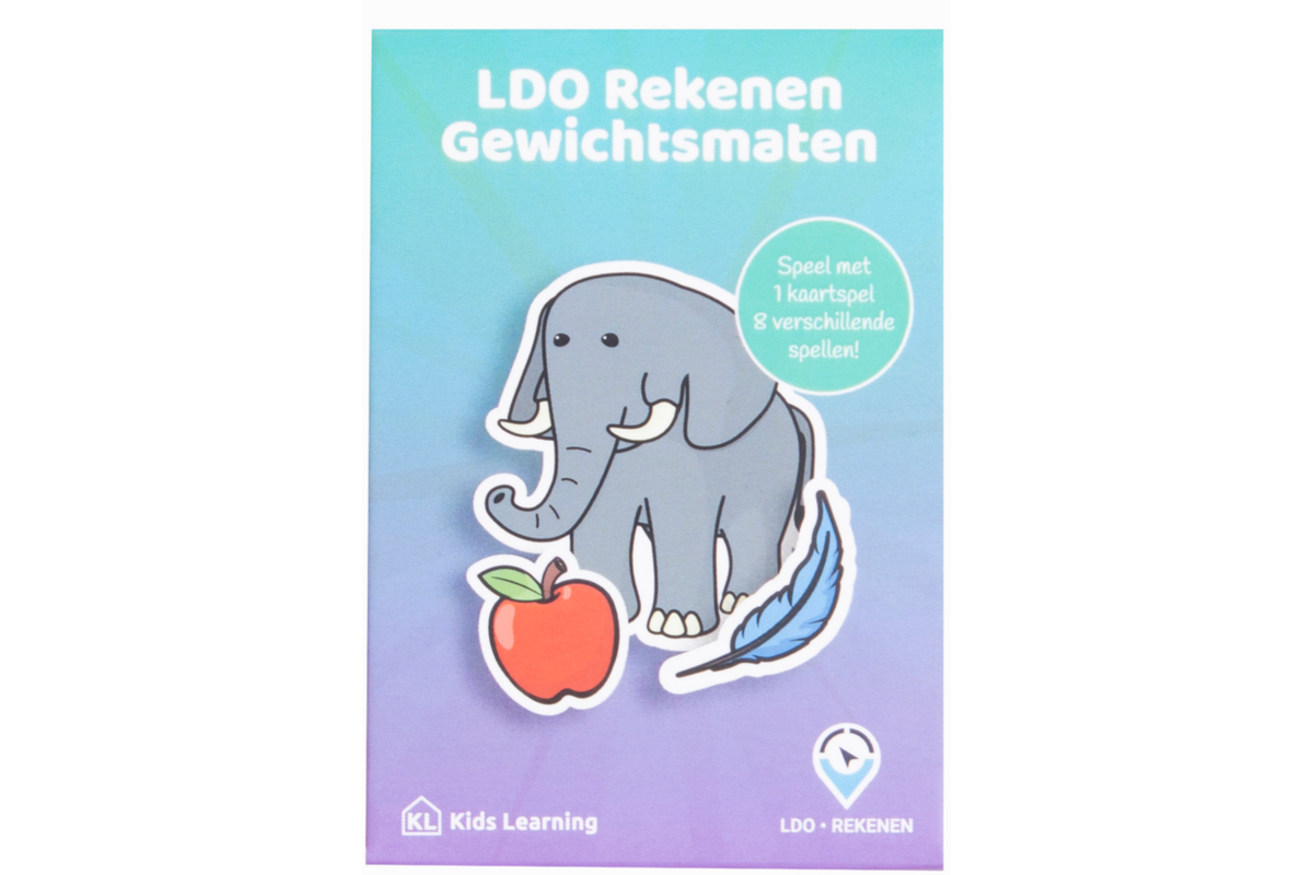 LDO Rekenen – Kaartspel meten – set van 3