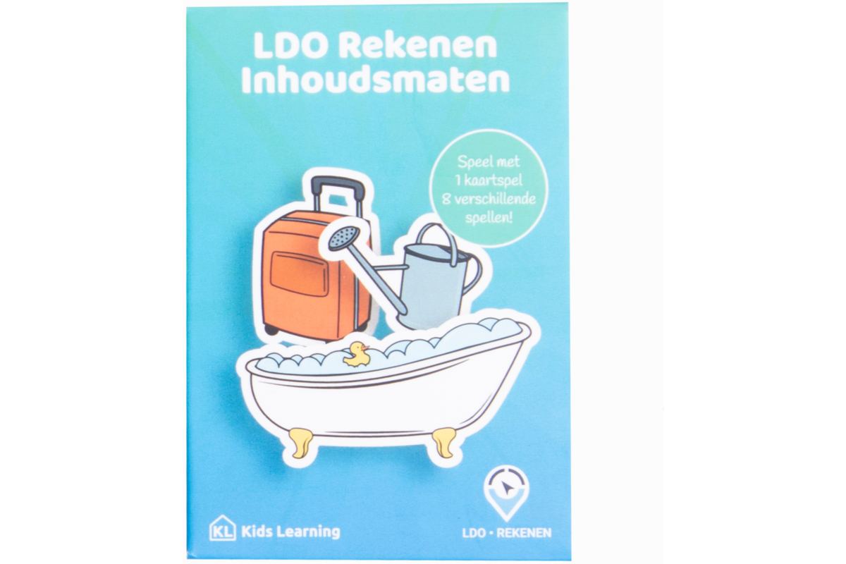 LDO Rekenen – Kaartspel meten – set van 3