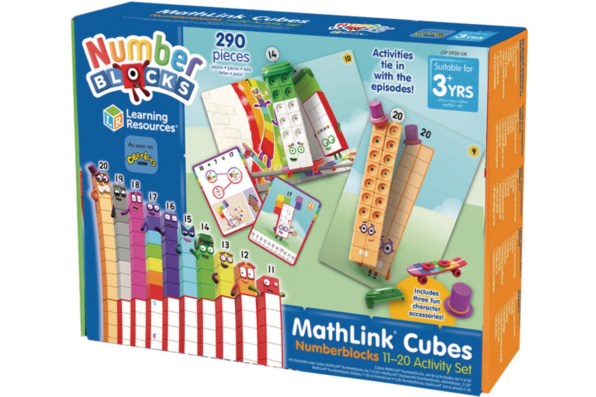 Numberblocks activiteitenset 11-20