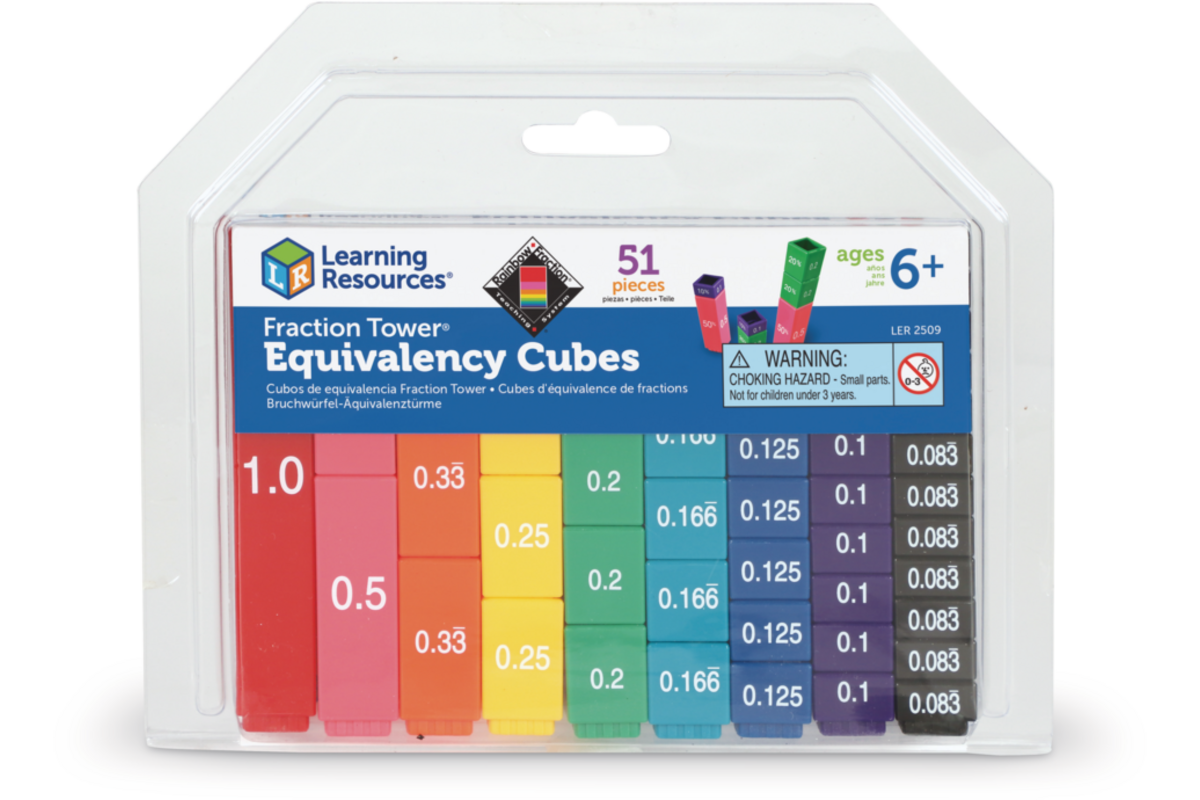 Fraction Tower® equivalentiekubussen