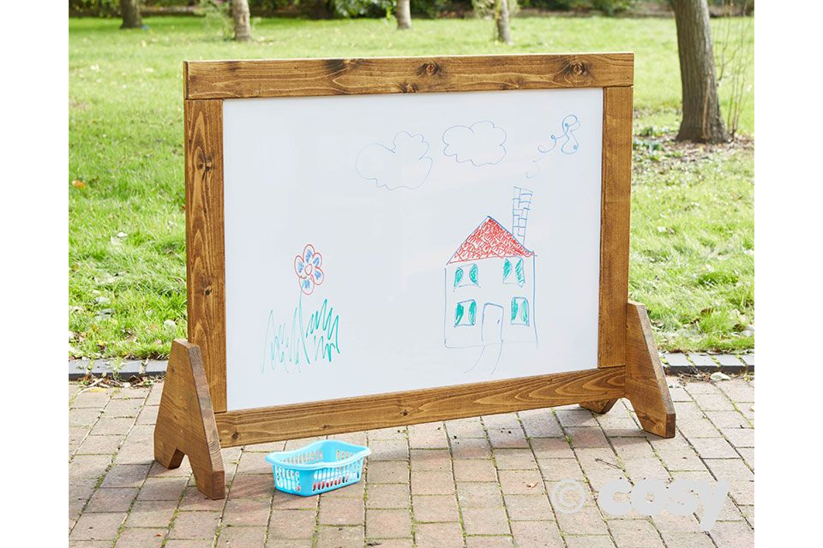 Whiteboard losstaand