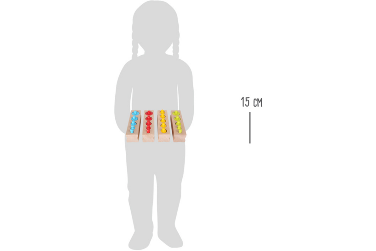 Small Foot - Houten Puzzel Grootte Sorteren