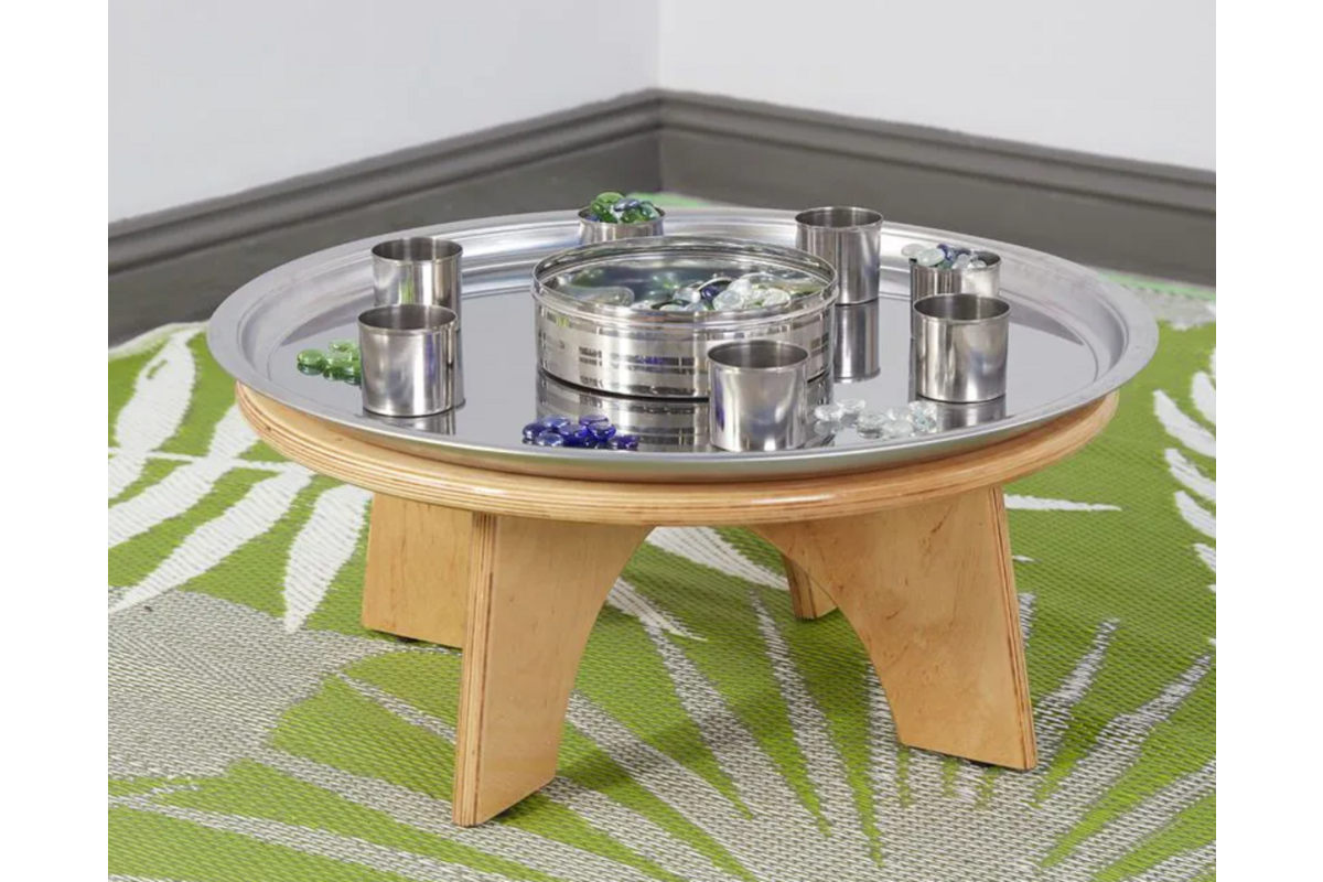 Tafel met magnetische spiegel