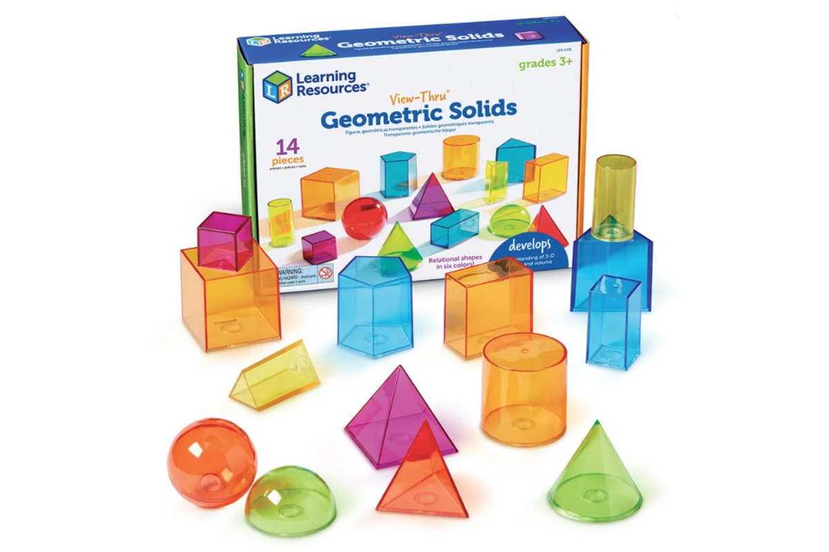 Geometrische vaste lichamen (set van 14)