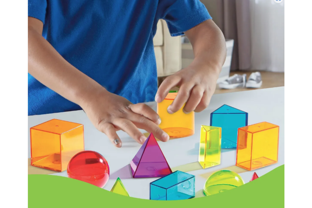 Geometrische vaste lichamen (set van 14)