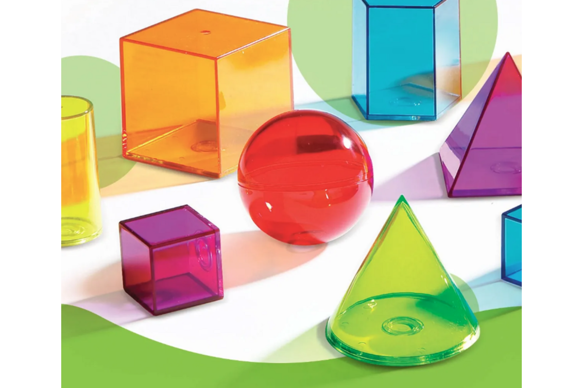 Geometrische vaste lichamen (set van 14)