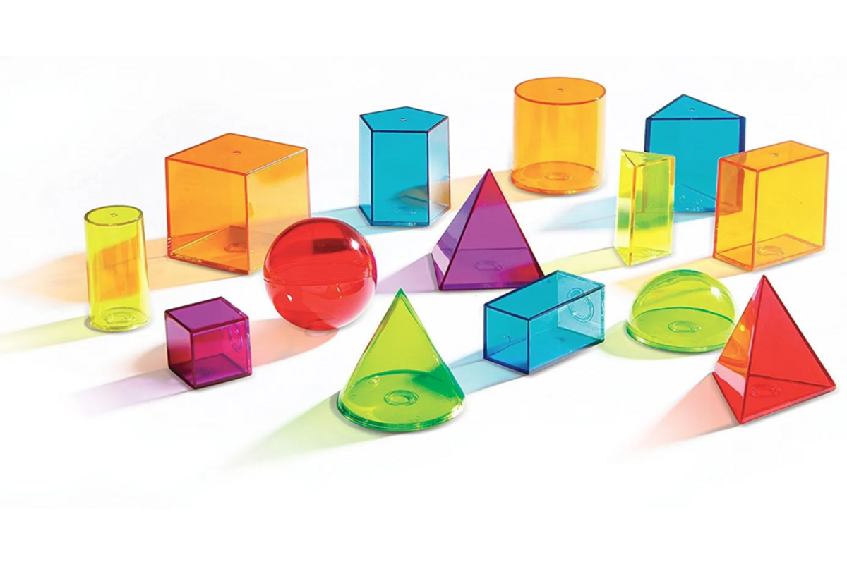 Geometrische vaste lichamen (set van 14)