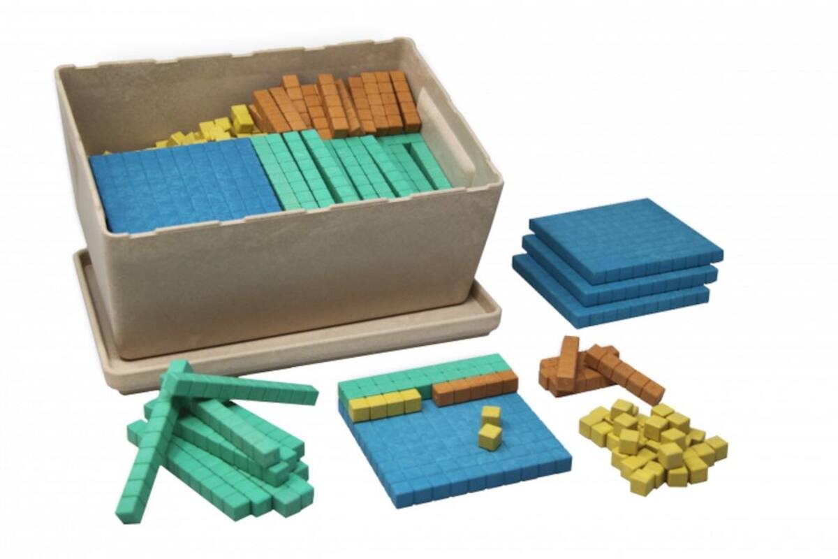 MAB set in natuurlijke kleuren (set van 452 onderdelen)