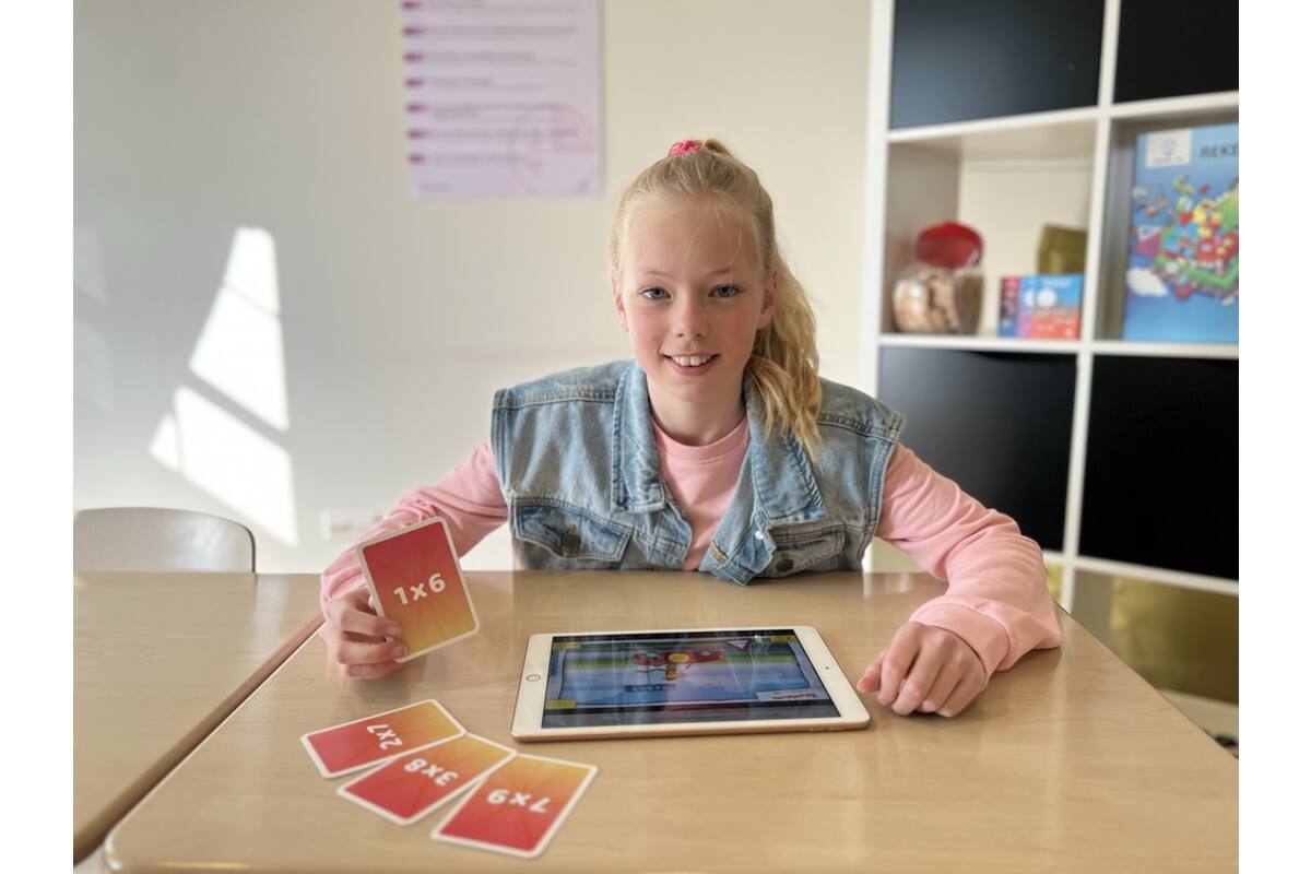 LDO Rekenen - Kaartspel Vermenigvuldigen en verdelen - set van 4