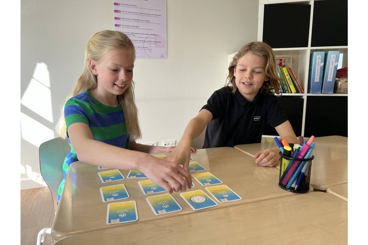 LDO Rekenen - Kaartspel Tijd - set van 4