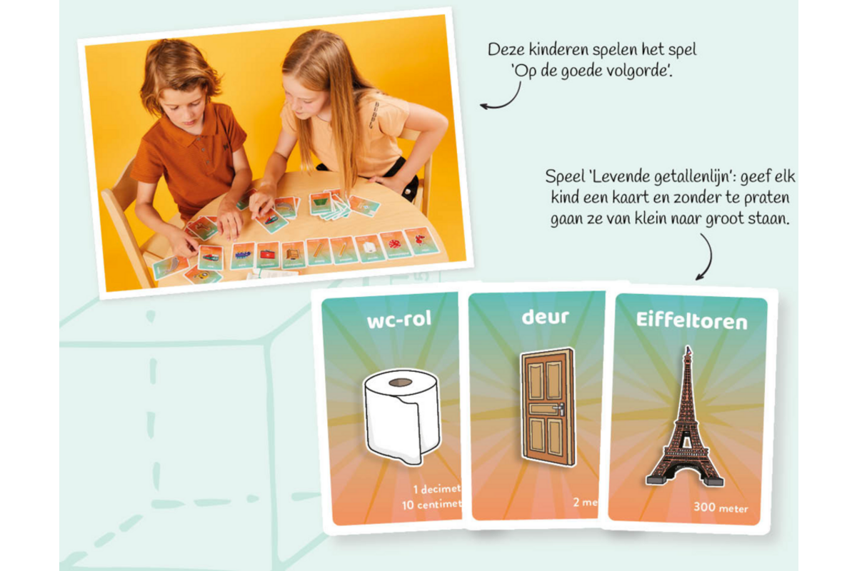 LDO Rekenen - Kaartspel Meten - set van 3