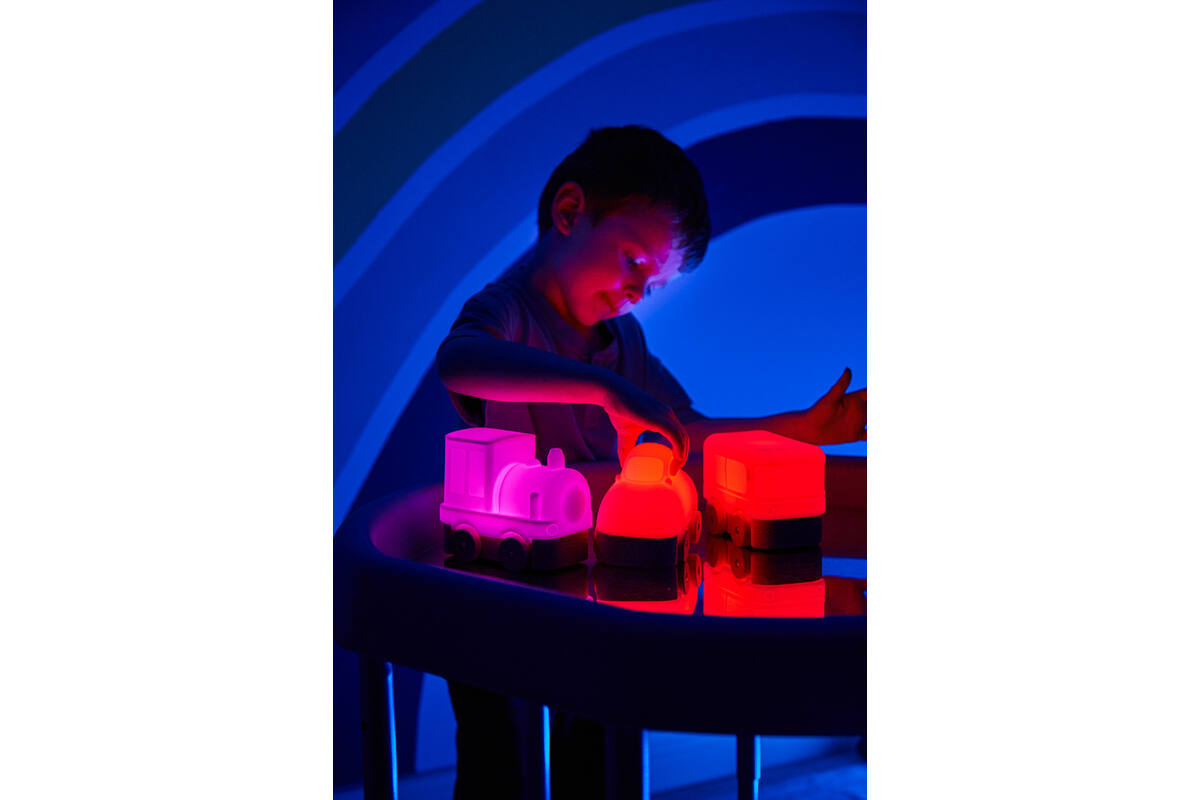 Lichtgevende Siliconen Voertuigen, set van 3 stuks