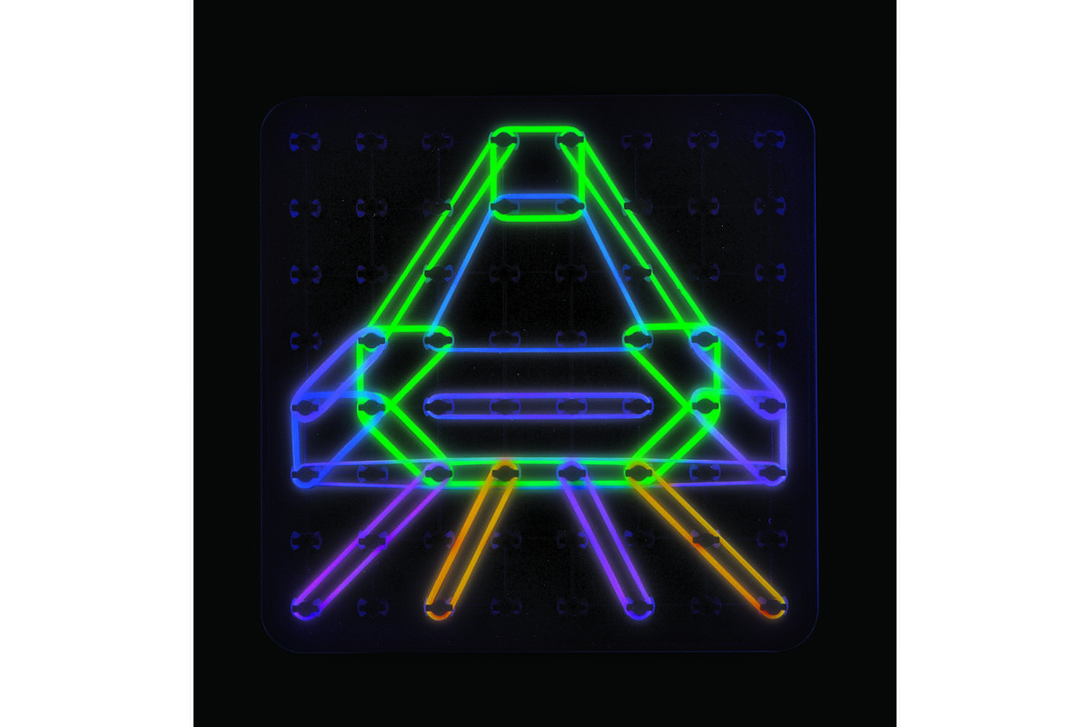 STEM Onderzoekers Geo-Glow Kunst