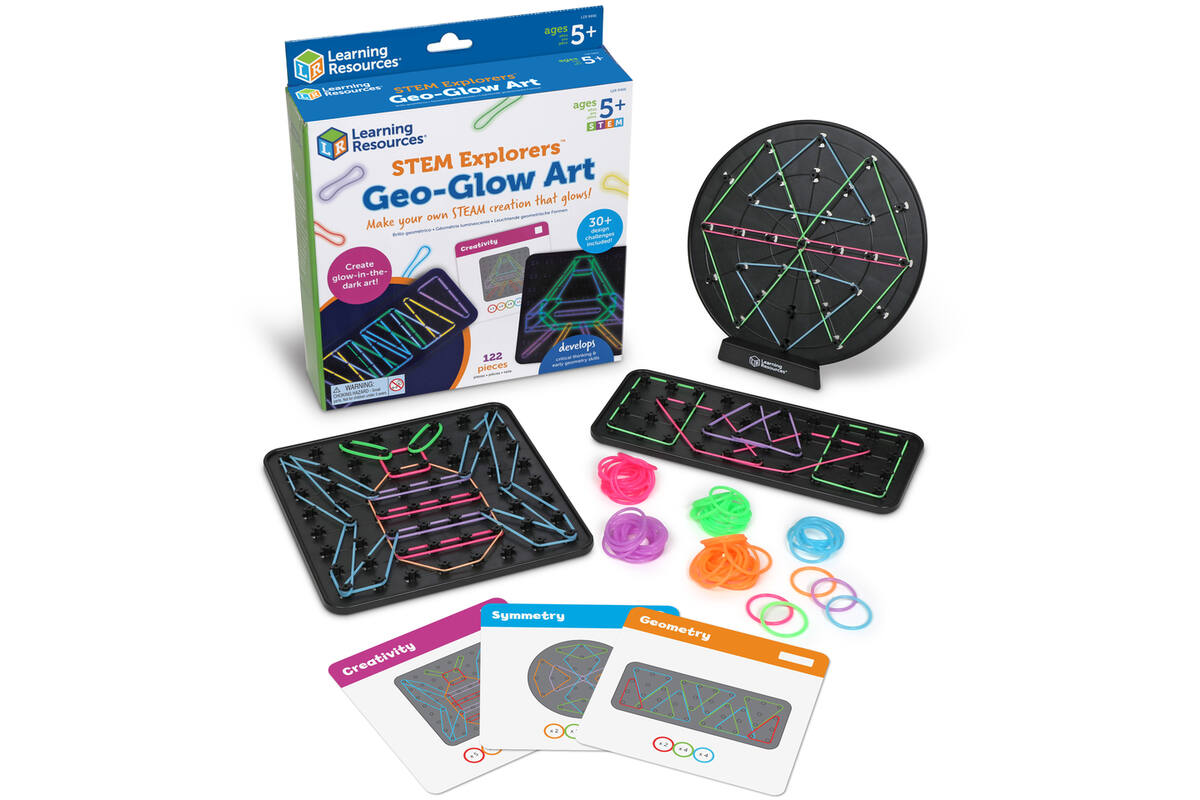 STEM Onderzoekers Geo-Glow Kunst