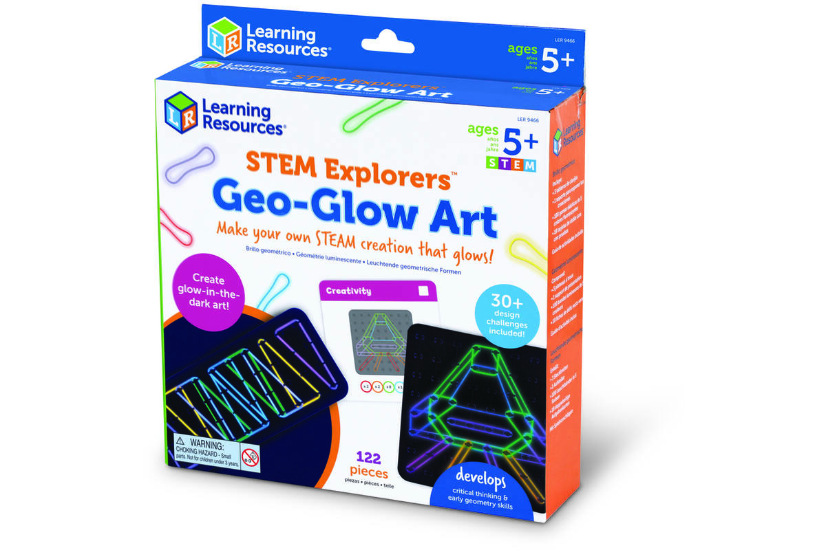 STEM Onderzoekers Geo-Glow Kunst