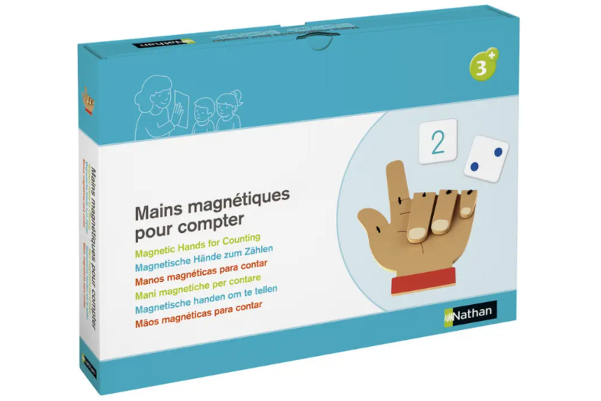 Magnetische handen om te tellen