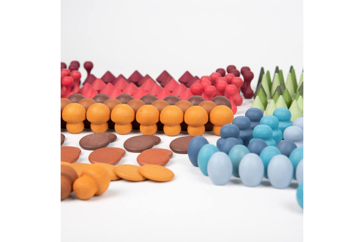 Houten schatten super set
