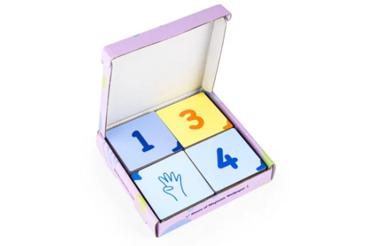 Magnetische cijferpuzzel