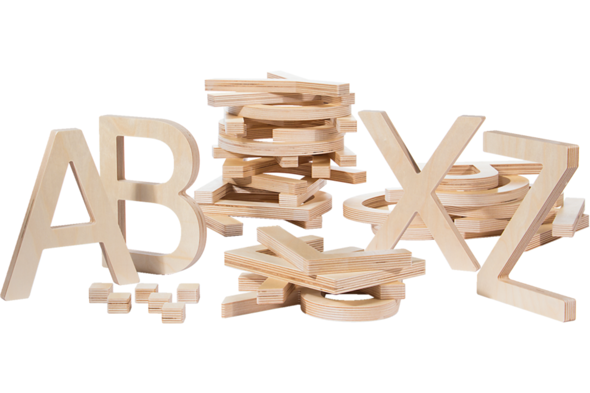 Letters gigantisch