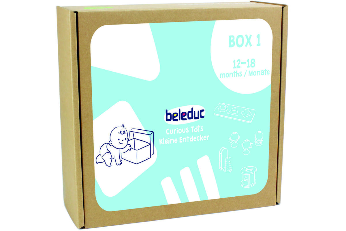 Ontdekbox 1, 12 maanden Zintuiglijk