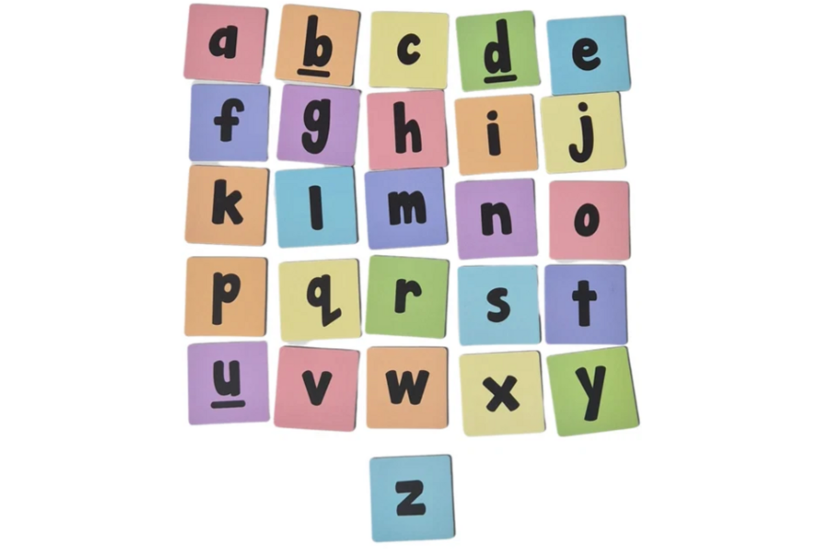 Magnetische kleine letters