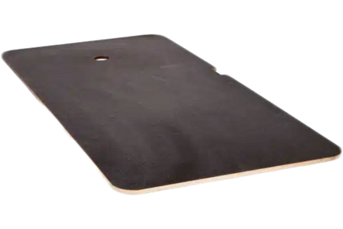 Bodemplaat antislip stuurduwwagen