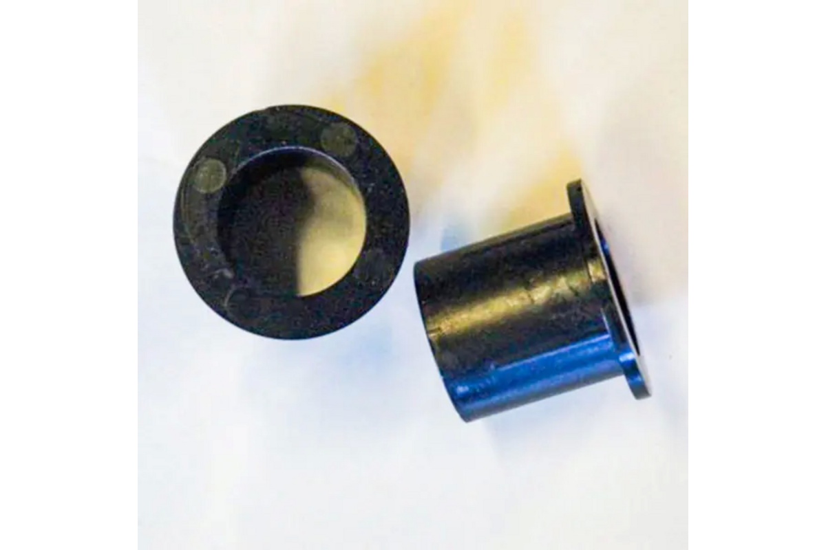 Glijlagerset 2stuks balhoofd kleur zwart 60541