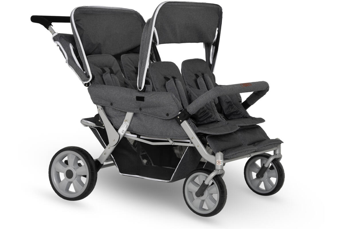 Wandelwagen Cabrio vierzitter
