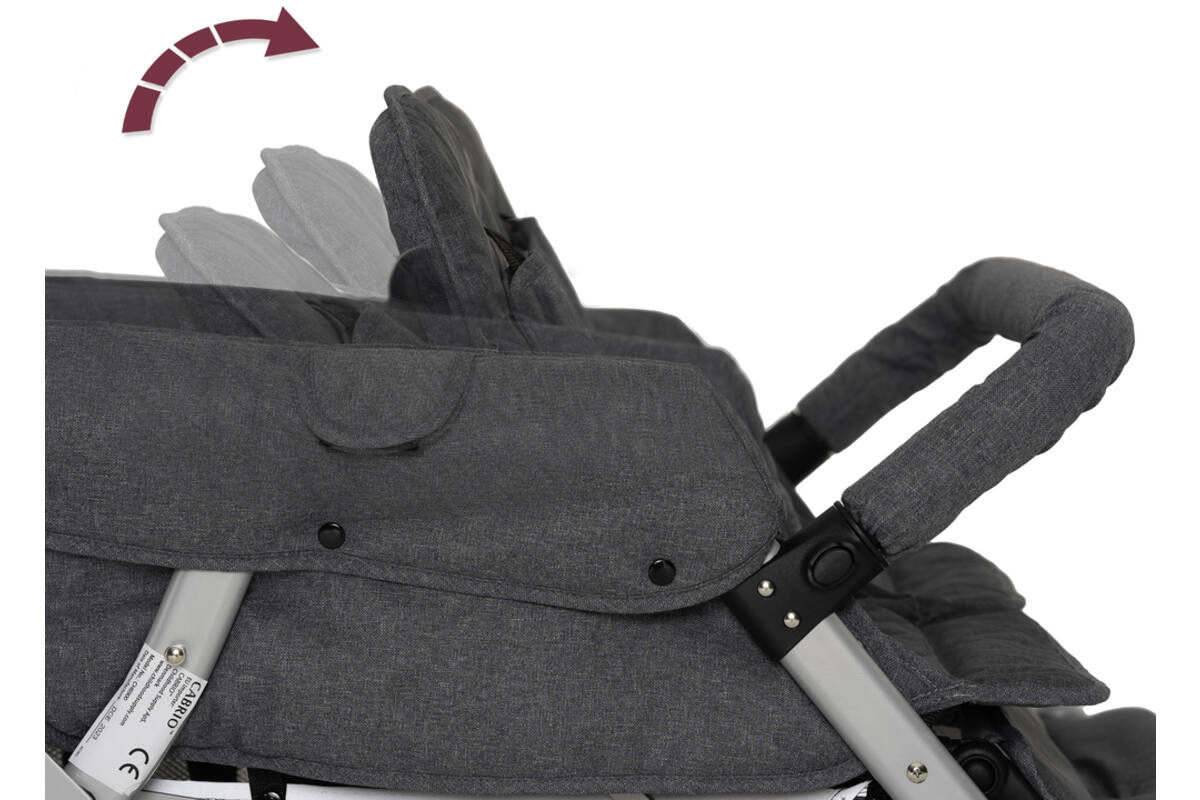 Wandelwagen Cabrio vierzitter