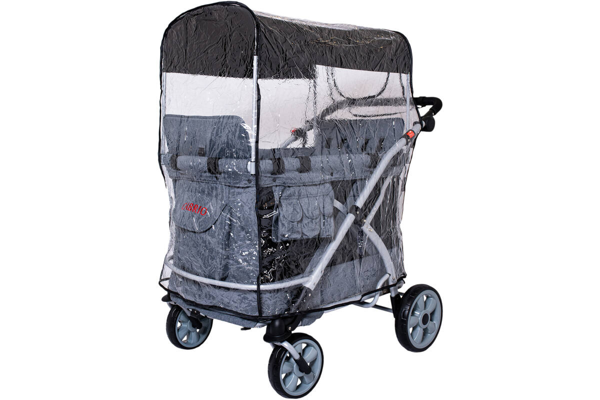 Regenhoes voor wandelwagen Cabrio bolderkar
