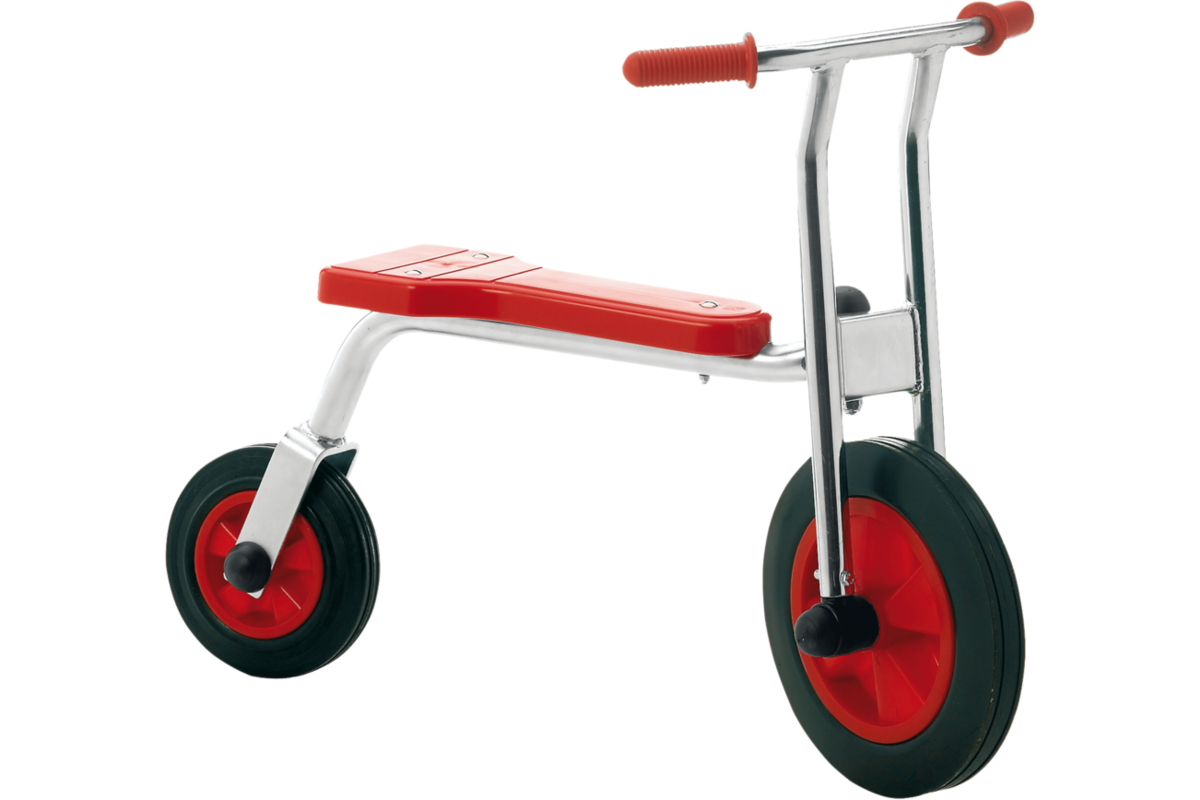 Tweewieler loopfiets gegalvaniseerd