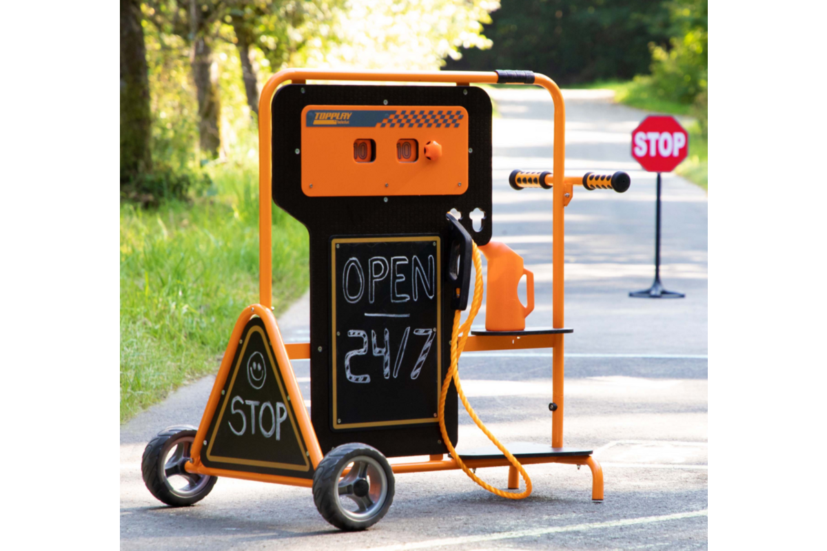Mobiel tank- en servicestation