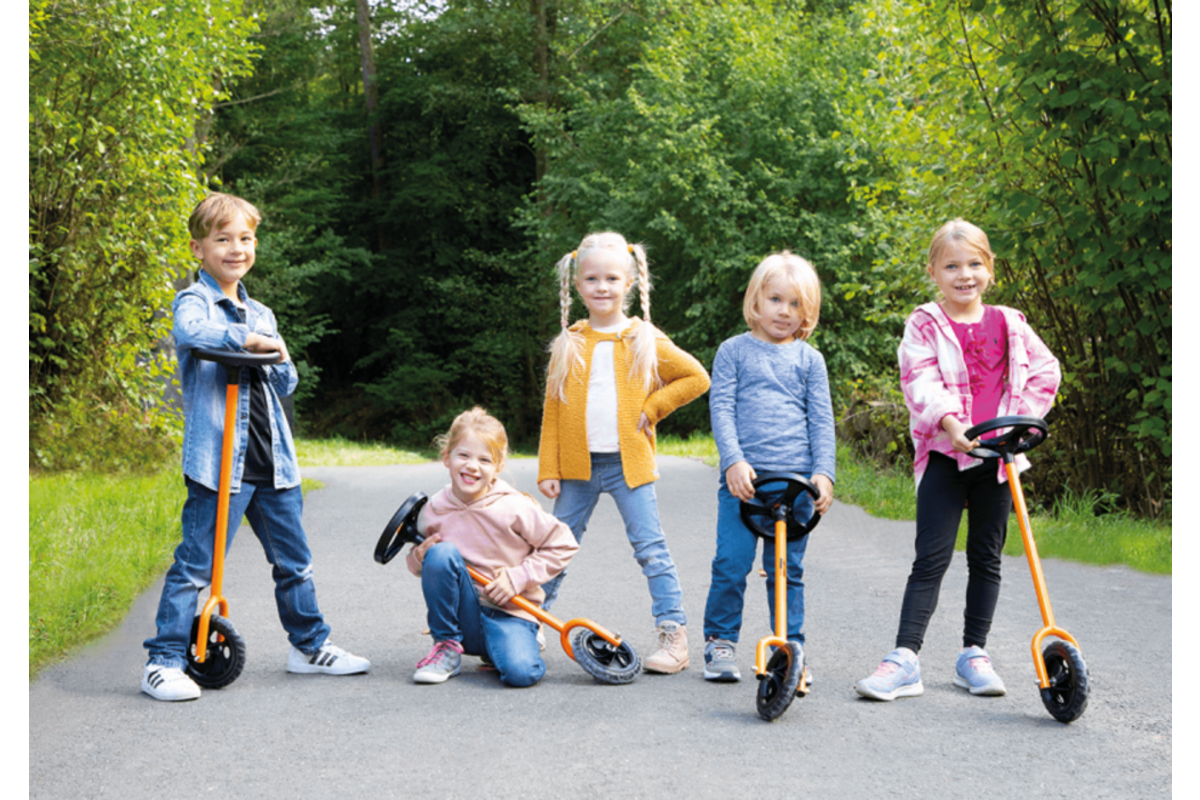 Wheelie, set van 4 stuks