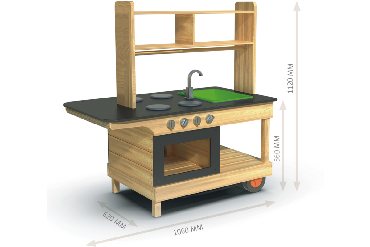 Mobiele keuken, Big Chef, (excl. Montage)