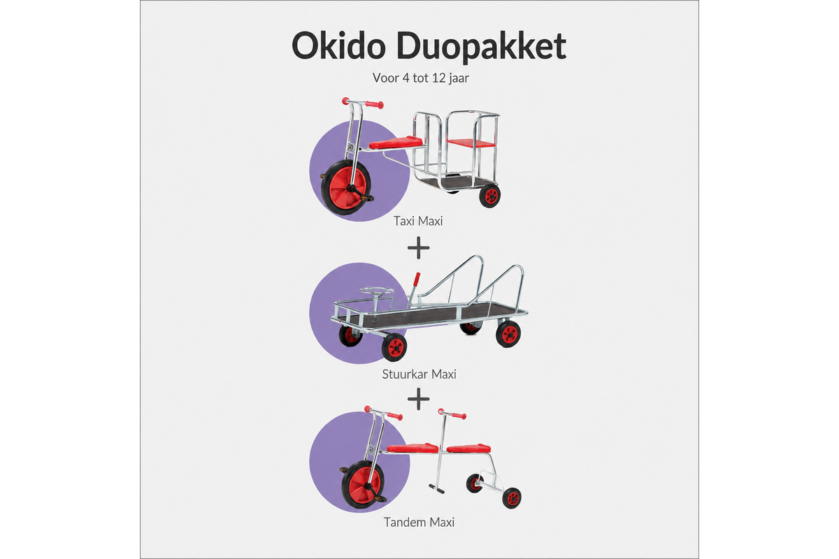Okido Duopakket, voor 4 tot 12 jaar