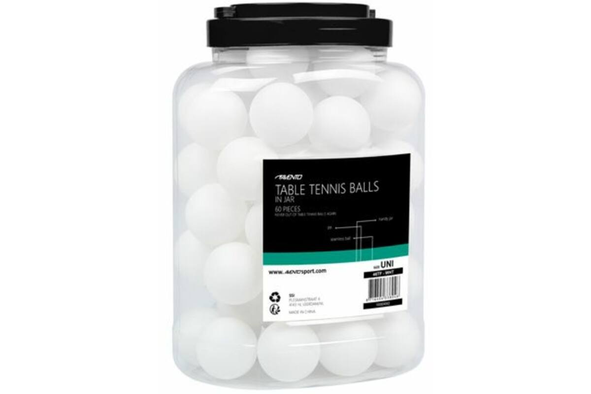 Tafeltennisballetjes- 60 st