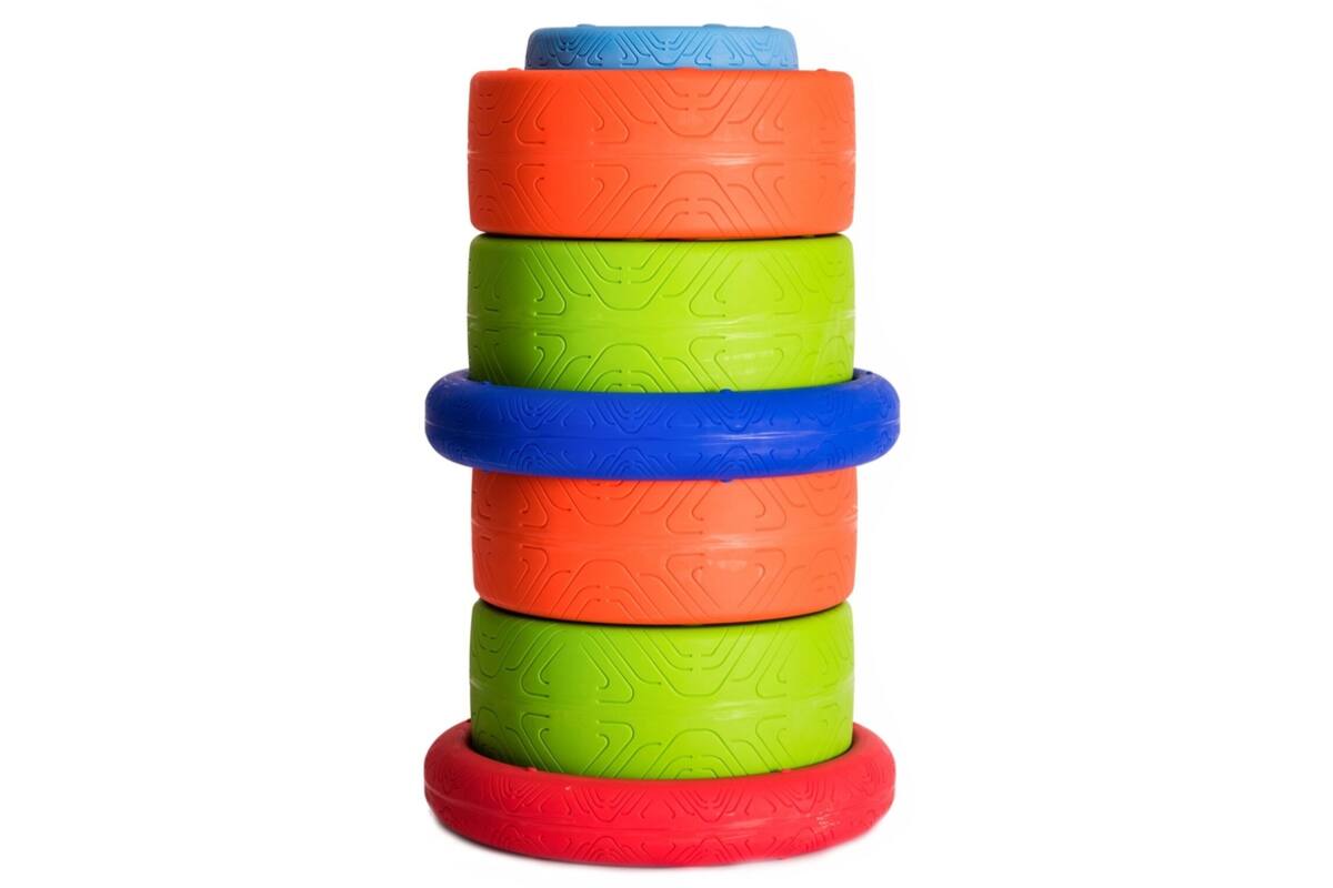 Motorische wielen, set van 10 stuks