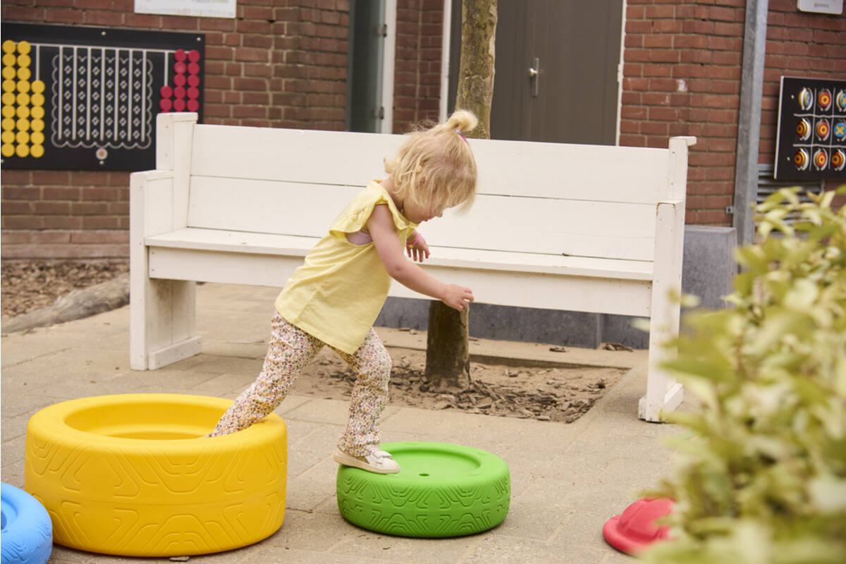 Turtlegym met 3 motorische wielen